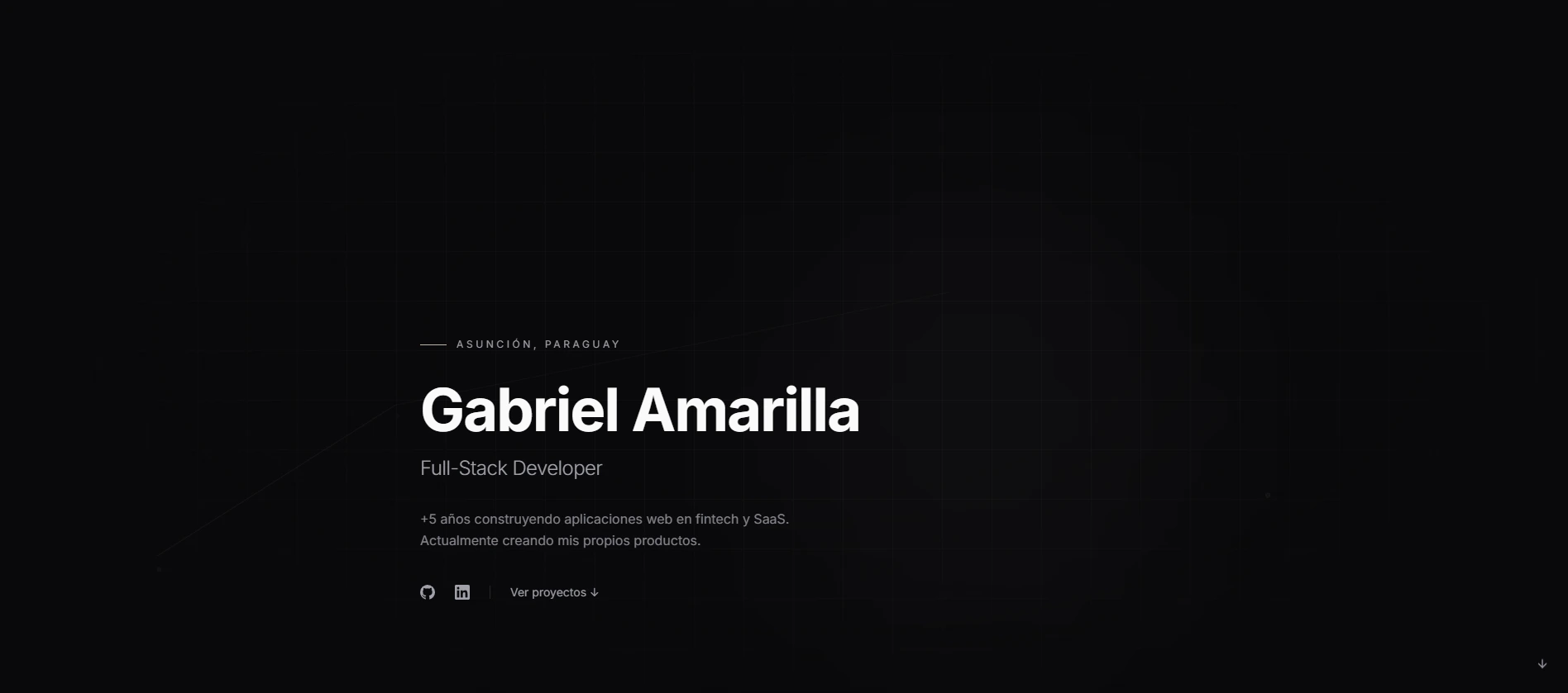 Portfolio Personal screenshot